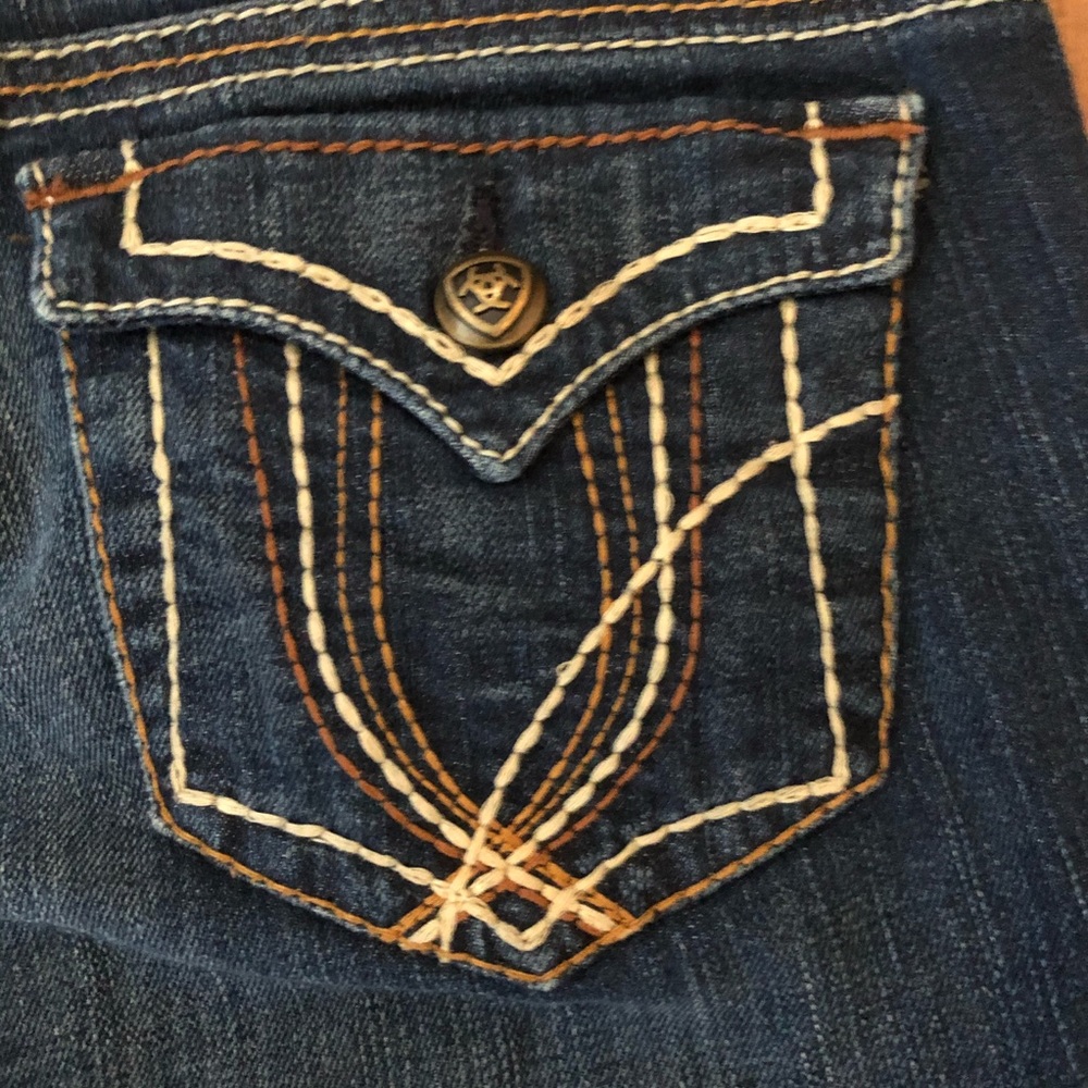 Ariat Denim Amber dark wash boot cut jeans 30
